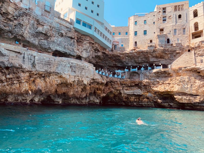Polignano a Mare: Cave Boat Tour with Aperitif - Grotticella Sella and the Adriatic swim