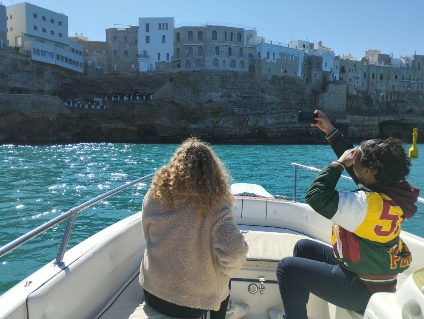 Polignano a Mare: Speedboat Cruise to Caves with Aperitif - Belvedere Terrazza Santo Stefano and Grotta Palazzese