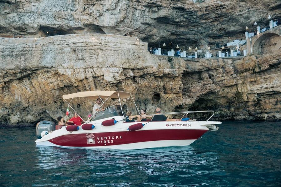 Polignano Sea Caves: Boat Tour with Snorkeling & Aperitif - San Vito starts the trip on a relaxed note