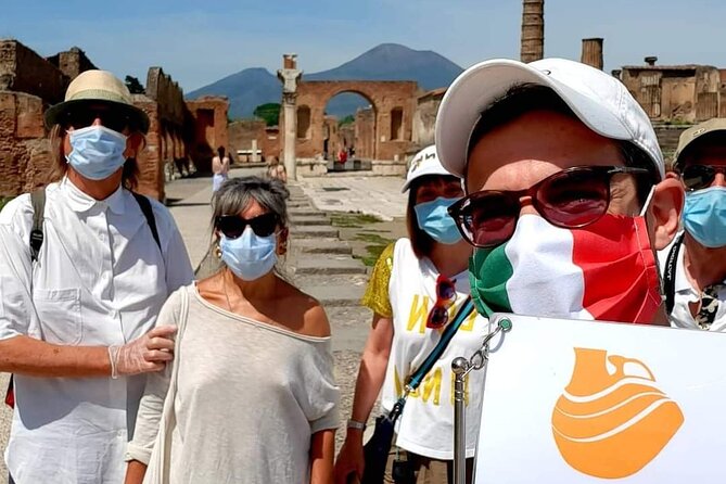 Pompeii and Herculaneum Small Group Tour with an Archaeologist - Baths, brothels, and theaters at Pompeii