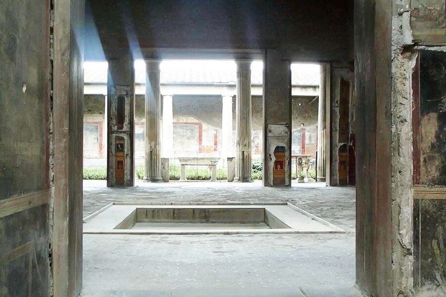 Pompeii and Vesuvius Full-Day Tour from Amalfi Coast - Walking through Pompeii with a guide