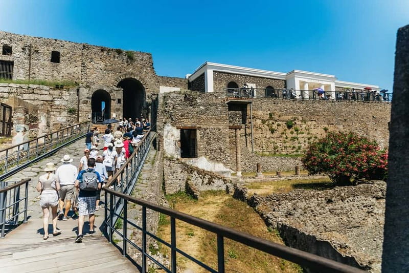 Pompeii: Archaeological Park Tour with Ticket on request - The Amphitheater and public entertainment