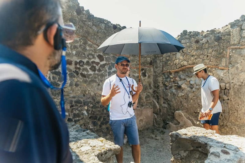 Pompeii: Archaeological Park Tour with Ticket on request - Frescoes, banquets, and the human cost of the eruption