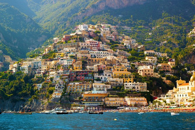 Positano & Amalfi Boat Tour from Naples with Light Lunch - One hour in Positano