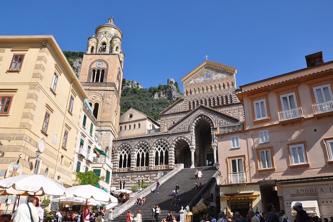 Positano & Amalfi Boat Tour from Naples with Light Lunch - Sorrento’s coast and Marina Grande