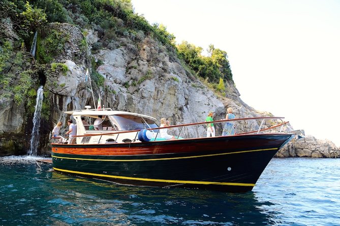 Positano & Amalfi Boat Tour from Sorrento: Swim & Light Lunch - Swimming near the Li Galli Islands