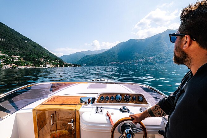 Private Cruise on Lake Como with Speedboat from 1H to 4H - Villa Pliniana and a 15-minute swim near Torno