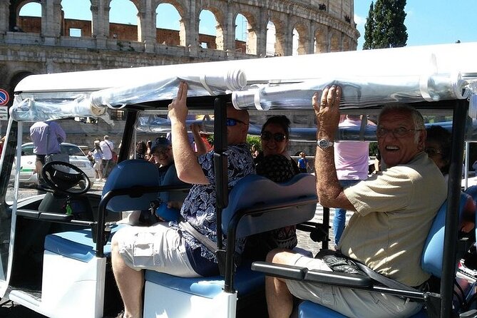 Private Evening Golf Cart Tour of Rome with Aperitivo - Castel Sant’Angelo and the panoramic viewpoint