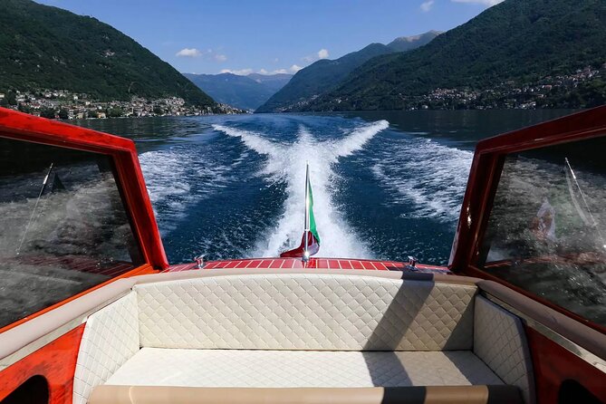 Private Tour by Classic Wooden Boat on Lake Como - Reaching Carate Urio on the western shore