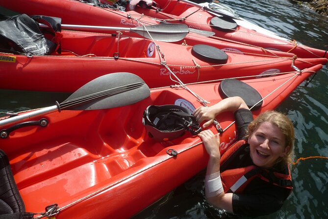 Private Tour explore Vulcano Island by Kayak & Coasteering - Swimming and snorkeling in clear water