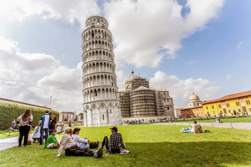 Reserved Entrance to Leaning Tower of Pisa & Cathedral - Climbing the 297 worn marble steps