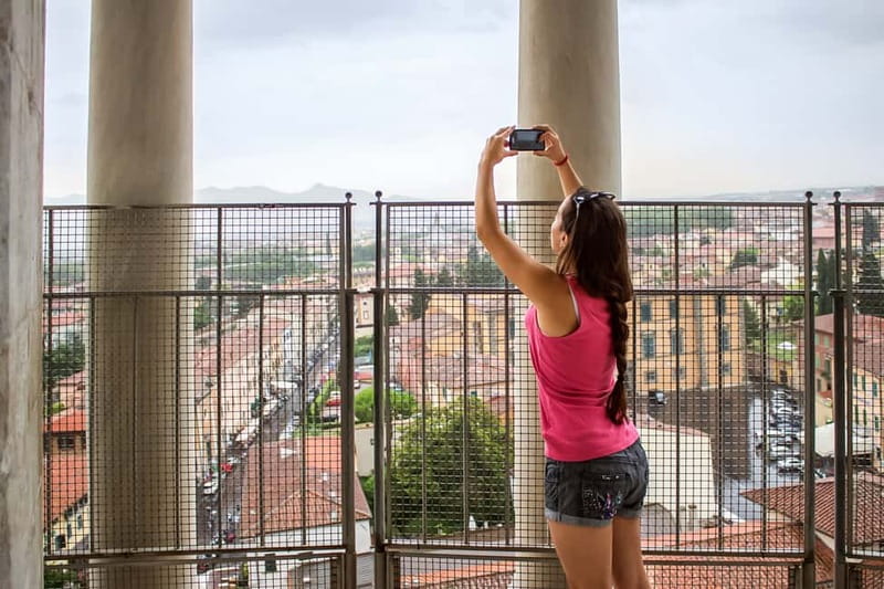 Reserved Entrance to Leaning Tower of Pisa & Cathedral - The view and the unusual feeling at the top