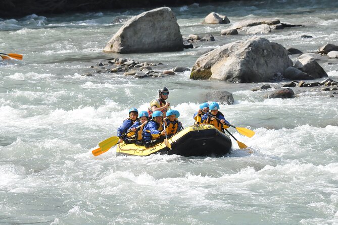 River Rafting for Families - Getting fitted for the river