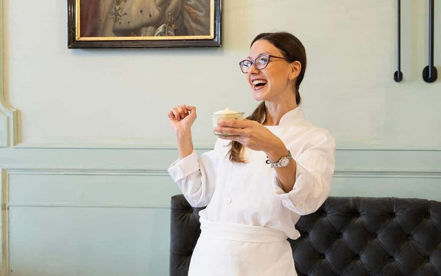 Rome: 3-in-1 Fettuccine, Ravioli, and Tiramisu Cooking Class - Shaping ravioli with butter and sage
