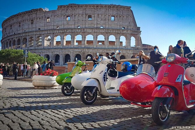 Rome Afternoon Sightseeing Vespa Sidecar Tour with Gourmet Gelato - Why a sidecar works so well in Rome