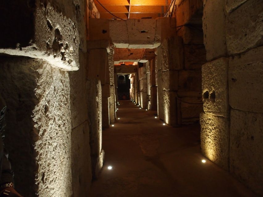 Rome: Ancient History and Colosseum Underground Tour - The arena floor puts you close to the action