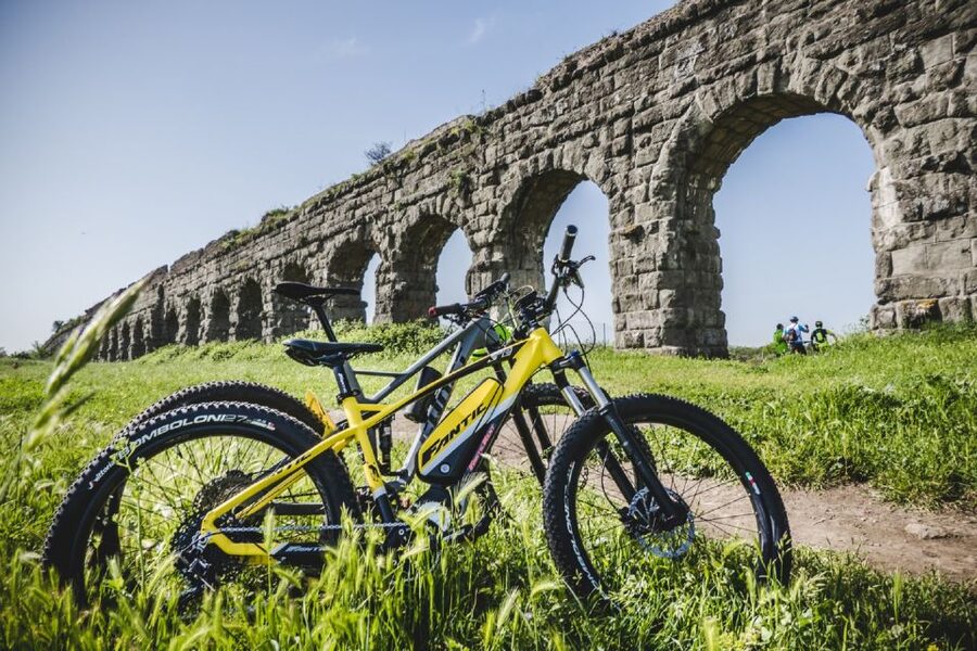 Rome: Appian Way Aqueducts Bike Tour (UPG Catacombs & Lunch) - Ninfeo di Egeria adds a quieter Roman ruin