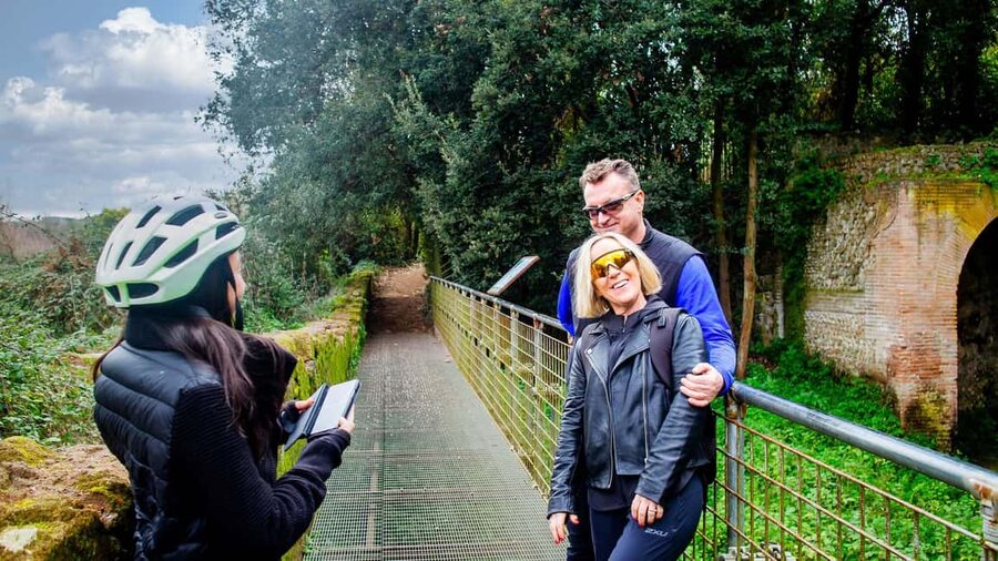 Rome: Appian Way Aqueducts Bike Tour (UPG Catacombs & Lunch) - Cecilia Metella and Maxentius reveal the Appian Way’s character