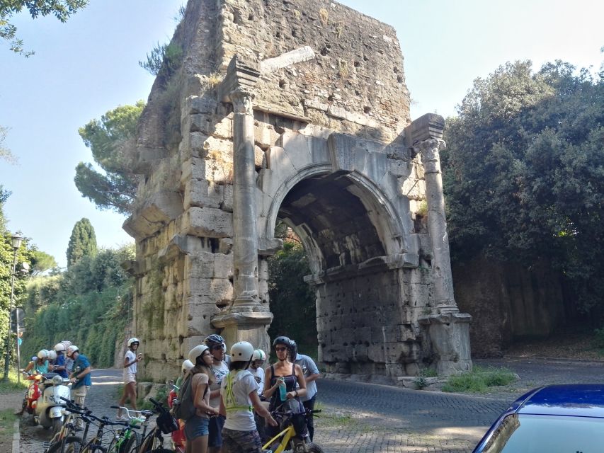 Rome: Appian Way Aqueducts Bike Tour (UPG Catacombs & Lunch) - Porta San Sebastiano begins the ancient-road story