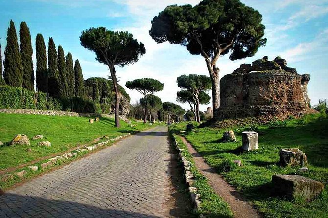 Rome: Appian Way E-bike Tour, Catacombs, Aqueducts & Transfer - Tor Fiscale and Caffarella add a rural pause