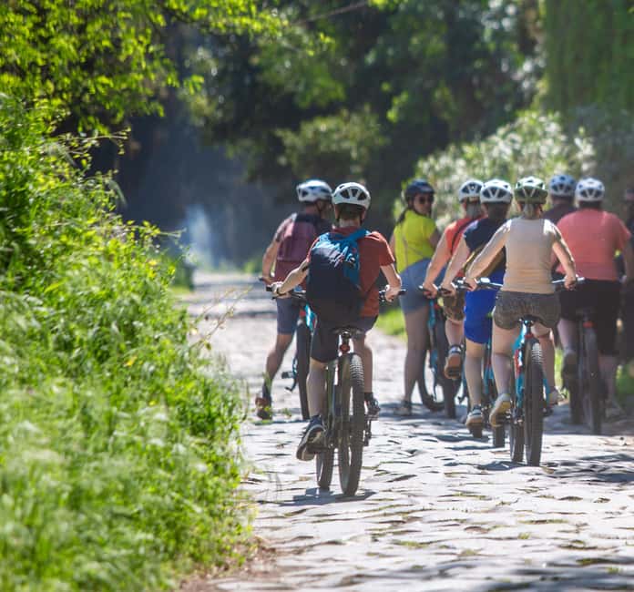 Rome:Appian Way E-bike Tour with Catacombs, Aqueducts & Food - Why this five-hour ride is different from central Rome