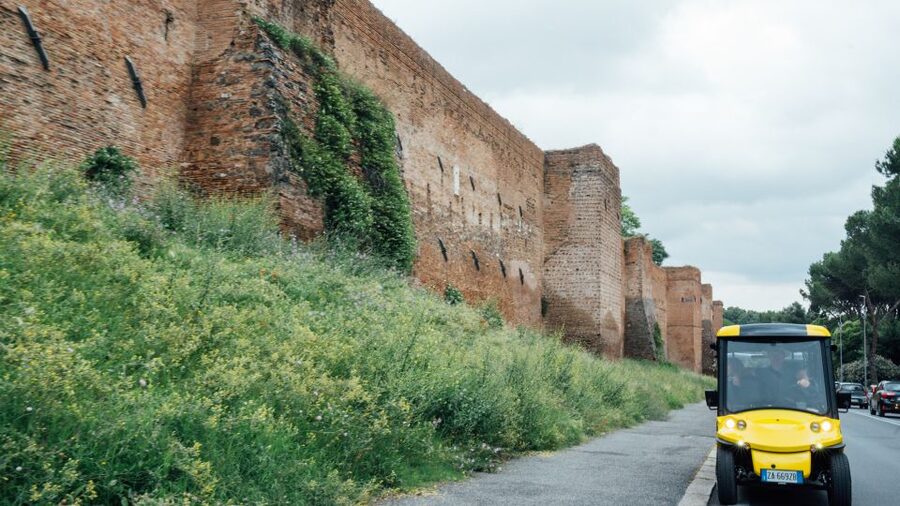 Rome: Appian Way Golf Cart Tour with Roman Catacombs Entry - From the Pantheon to the Circus Maximus