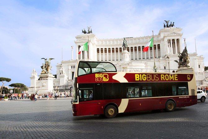 Rome: Big Bus Hop-on, Hop-off Open-Top Sightseeing Tour - Why this bus works well in Rome