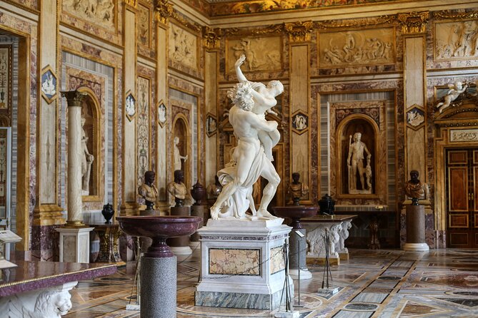 Rome: Borghese Gallery & Gardens Small Group Guided Tour - Apollo and Daphne, Canova, Caravaggio, and Raphael