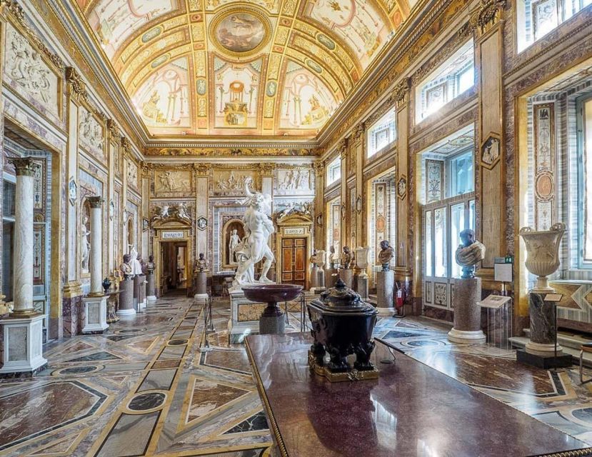 Rome: Borghese Gallery Guided Tour with Tickets - The Villa’s Mosaics, Frescoes, and Floors