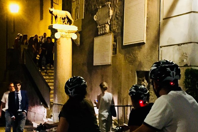Rome by Night - Ebike Small Group Tour - Food and Wine (Option) - Ending above the Colosseum