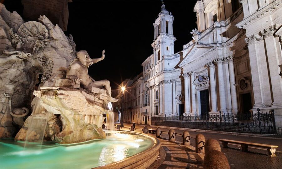 Rome: Cannondale E-Bike Evening Tour with Optional Dinner - Colosseum and Imperial Forums in the fading light