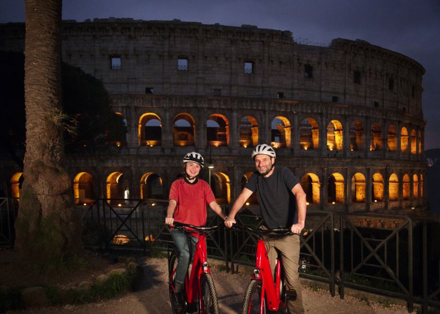 Rome: Cannondale E-Bike Evening Tour with Optional Dinner - Piazza Venezia and the final ride back