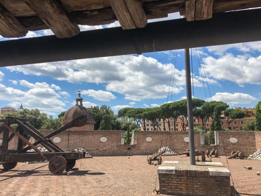Rome: Castel Sant'Angelo Skip-the-Line Ticket - The upper levels and Rome from above