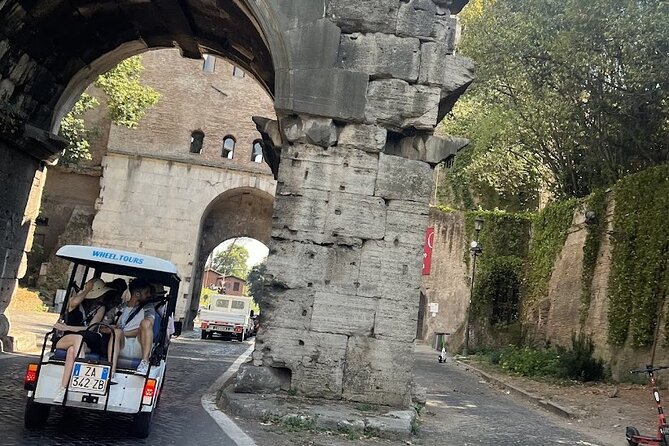 Rome Catacomb & Appian Way Small-Group Tour by Golf Cart - Why a golf cart works well for this Rome route