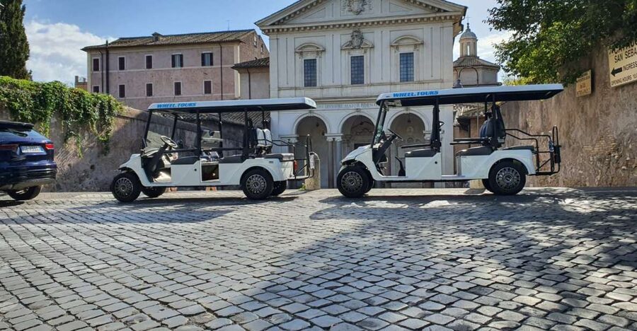 Rome: Catacombs and Appian Way Golf Cart Small-Group Tour - The Colosseum and Baths of Caracalla