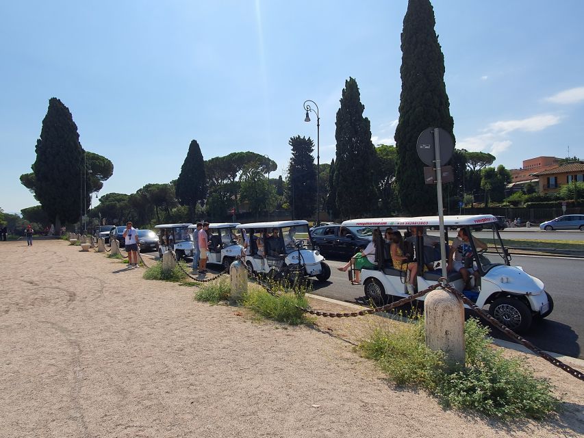 Rome: Catacombs and Appian Way Golf Cart Small-Group Tour - Meeting near Termini and getting settled