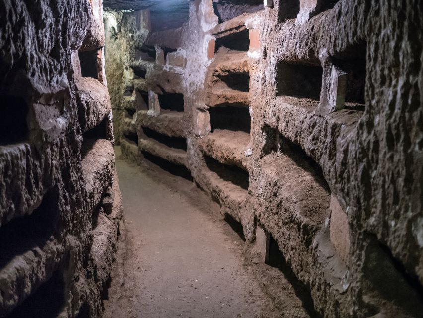 Rome: Catacombs Guided Tour with Transfer - Optional Capuchin Crypt and Trevi Underground additions