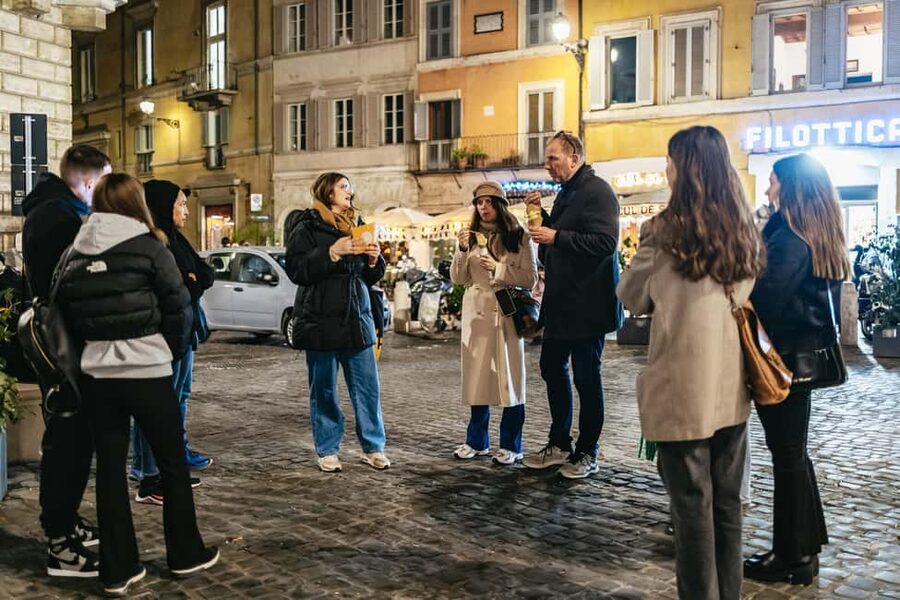 Rome: City Highlights Moonlight Walking Tour - The Pantheon and Sant’Ignazio’s painted illusion