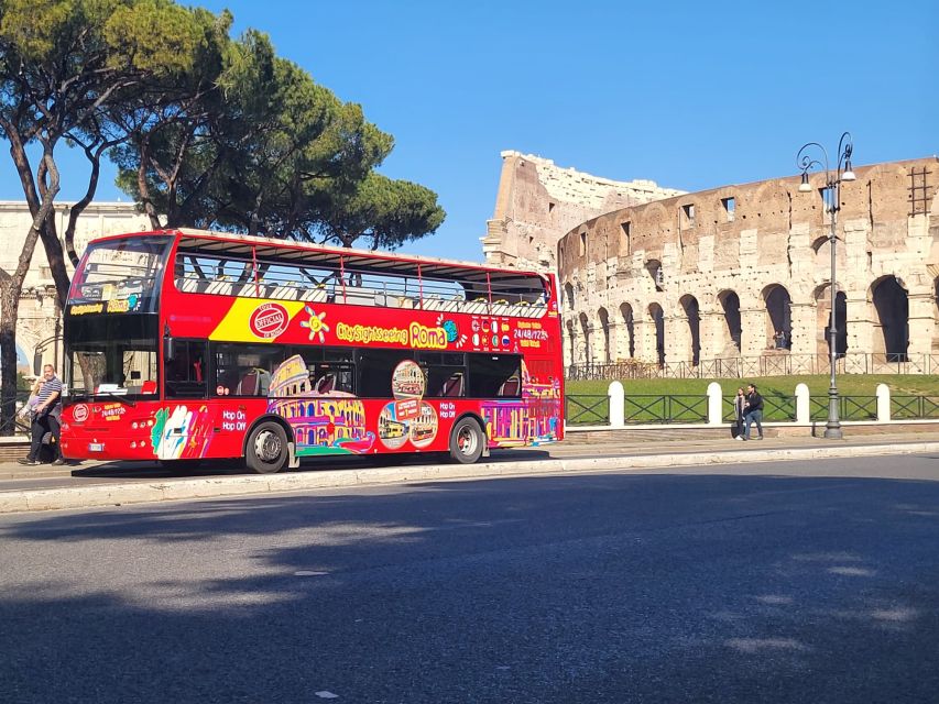 Rome: City Highlights Open-Top Bus Night Tour - A short night ride with a useful purpose