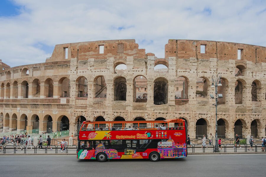 Rome: City Sightseeing Hop-on Hop-off Bus with Audioguide - Key points to know before you board