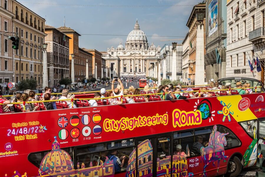 Rome: City Sightseeing Hop-on Hop-off Bus with Audioguide - Villa Borghese, Piazza di Spagna, and Piazza Barberini
