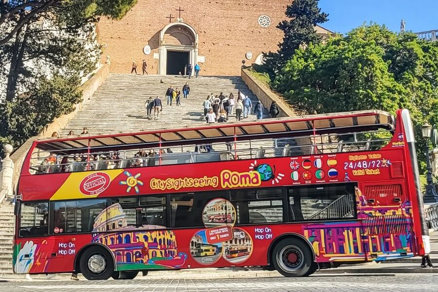 Rome: City Sightseeing Hop-on Hop-off Bus with Audioguide - What the audio guide adds