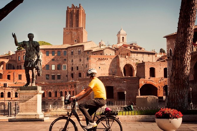 Rome City Small Group Bike Tour with quality Cannondale EBike - Why an e-bike makes this Rome route work