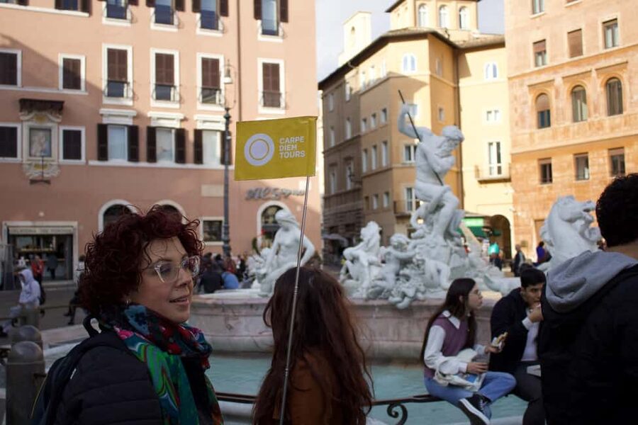 Rome: City Walking Tour in English or Spanish - Sant’Ignazio and the Pantheon show Rome’s layered character