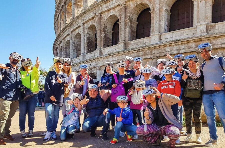 Rome: Colosseum Access and Self-Guided Virtual Reality Tour - Entering the real Colosseum after the headset