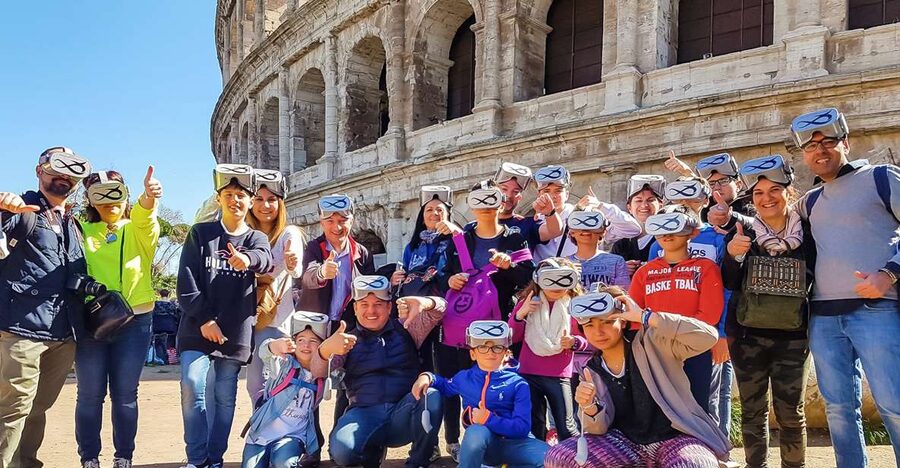 Rome: Colosseum Access and Self-Guided Virtual Reality Tour - The Colosseum Square brings the setting to life