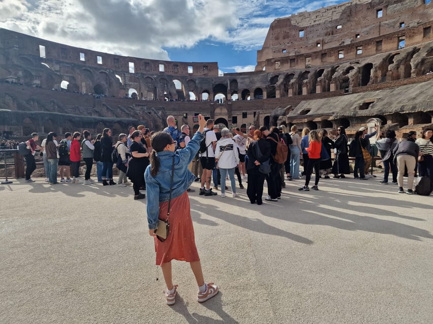 Rome: Colosseum Arena Access and Ancient Rome Guided Tour - The guide can make or break this ancient center