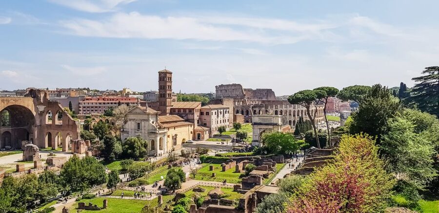 Rome: Colosseum Arena, Palatine Hill & Forum Guided Tour - The Arch of Constantine and the Colosseum’s wider setting