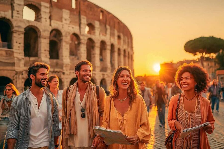 Rome: Colosseum Arena Twilight Tour & Imperial Forum Visit - Meeting at Via della Polveriera 8