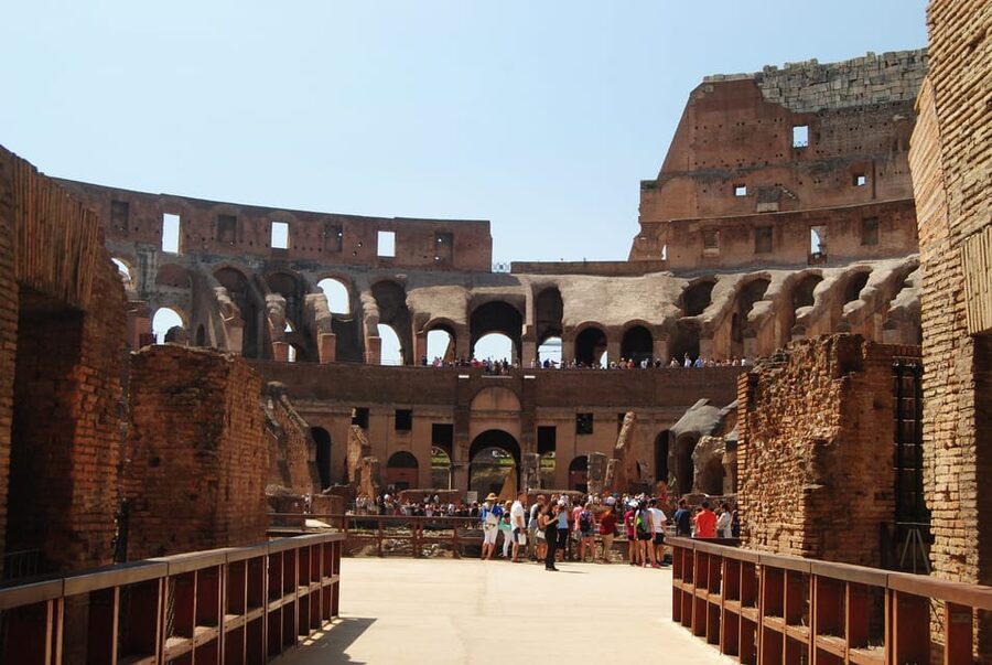 Rome: Colosseum Experience with Audio Guide and Arena Option - Using the digital audio guide inside
